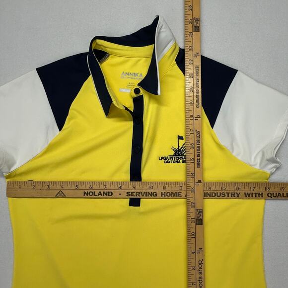 3pc Golf Outfit Womens S/M Annika LPGA Top Altrd / Izod Shorts 4 / Hunter Vest M - Picture 4 of 16